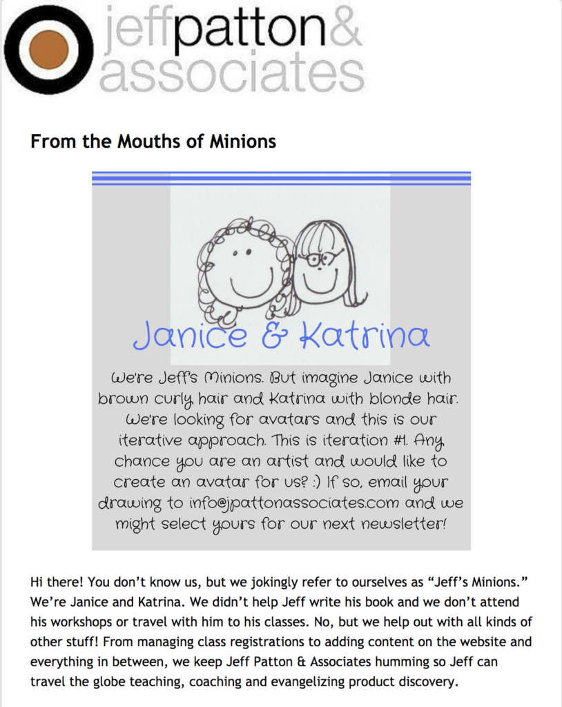 Q4 2017 Jeff Patton Newsletter